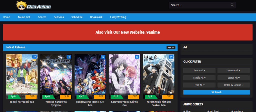 Aniwatch Alternatives